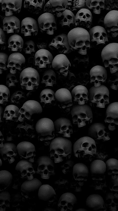 Scary Skulls Iphone Wallpapers On Wallpaperdog
