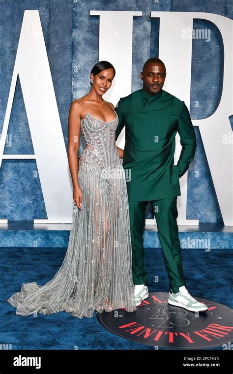 Sabrina Dhowre Elba And Idris Elba Walking On The Red Carpet At The