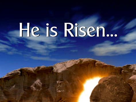 Easter is not held on the same date every year. The Rector's Corner: The Resurrection of Jesus & God's New ...