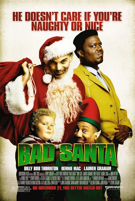 Honest Film Reviews Review Bad Santa 2003