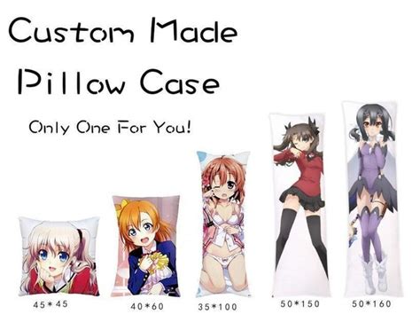 japanese anime custom made diy hugging body pillow cover case personalized otaku dakimakura