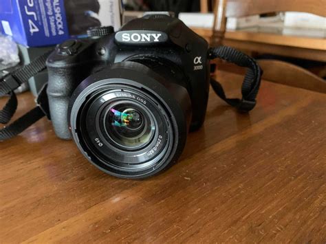 Sony Alpha A3000 201 Mp Digital Camera Preta Lentes 18 55mm Oss