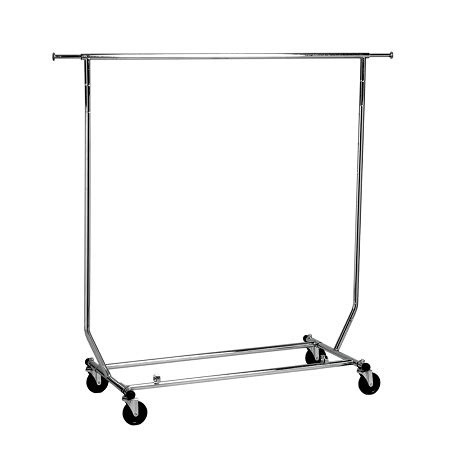 Maybe you would like to learn more about one of these? Single Bar Chrome Collapsible Clothing Rack | Austin ...