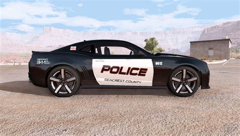 Chevrolet Camaro Zl1 Police For Beamng Drive