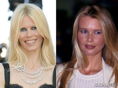 Claudia Schiffer Then And Now