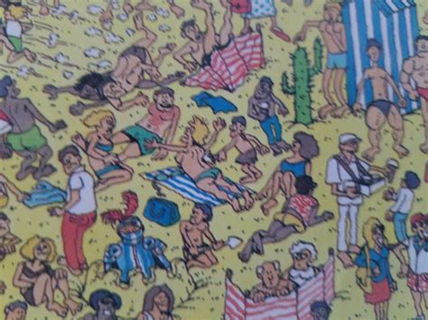 Where Is Waldo At The Beach Where S Waldo Pictures Wheres Waldo My