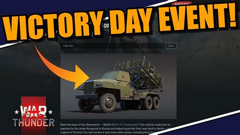 War Thunder Victory Day Event Free Vehicle Decals Decorations