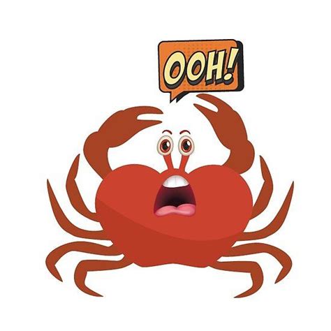Oh Crab Buy My Stickers At Peopleitsxyan