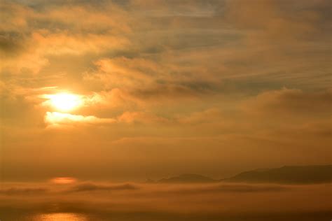 free images horizon cloud sun fog sunrise sunset sunlight dawn atmosphere dusk