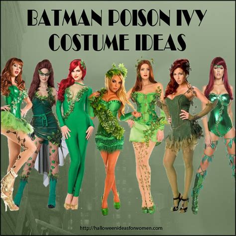 Batman Poison Ivy Costume Ideas For Halloween Poison Ivy Costumes