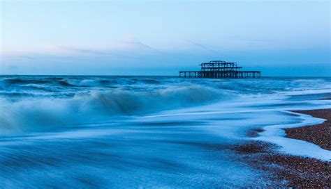 Landscape Nature Sea Water Wave River Ocean Blue Sky