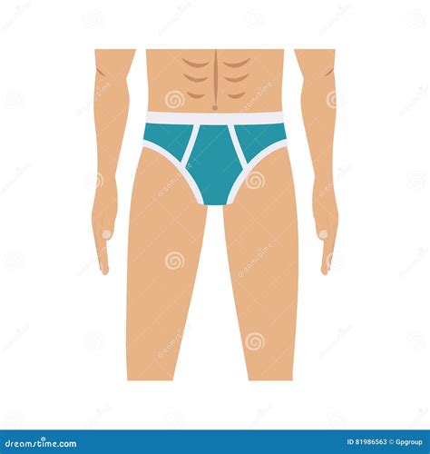 Swimming Trunks Linear Vector Icon Man Swim Wear Line Thin Sign Pants