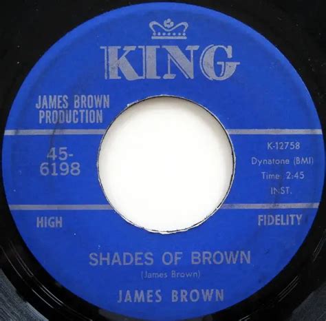 goodbye my love shades of brown by james brown sp with stubewax ref 1553669586