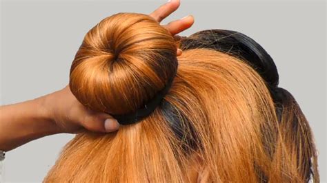 Perfect Bun Hairstyle For Girls Quick And Easy Puff Hairstyle For Long Hair Styles Hair