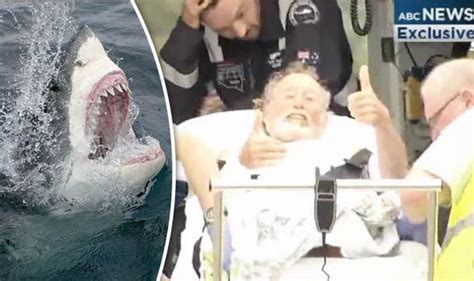 Shark Attack Old Man Bitten By Great White While Surfing In Australia