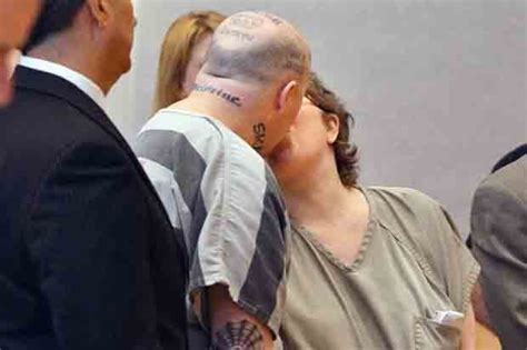 we d kill again white supremacist couple kiss and grin as they are sentenced to life daily star
