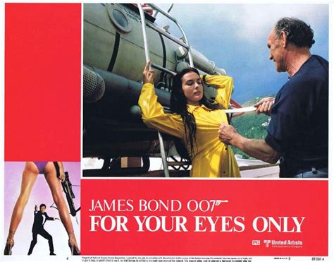 For Your Eyes Only Original Lobby Card 4 Roger Moore James Bond