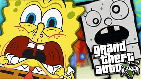 Gta 5 Mods Spongebob Vs Doodlebob Mod Gta 5 Pc Mods Gameplay Youtube