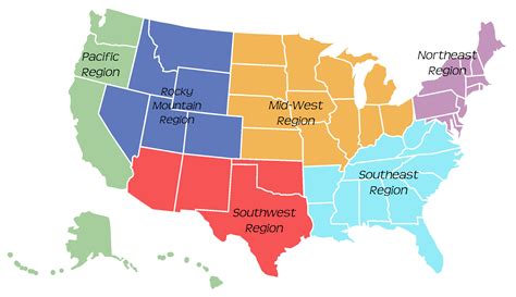 The great weather attracts millions of visitors every year. Regions of the United States for Kids: Songs, Stories ...