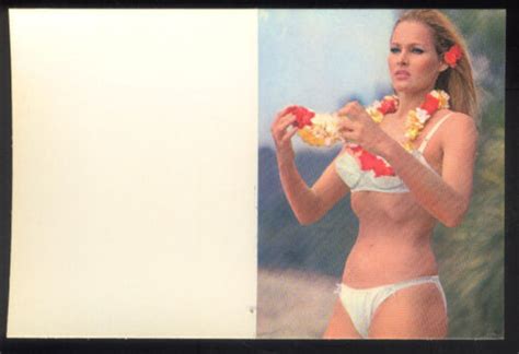 Ursula Andress Vintage Calendar Sexy Bikini James Bond Girl S Retro My XXX Hot Girl