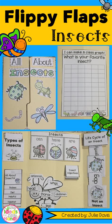 Insects Flippy Flaps This Is A Great Way To Get Your Students Learning