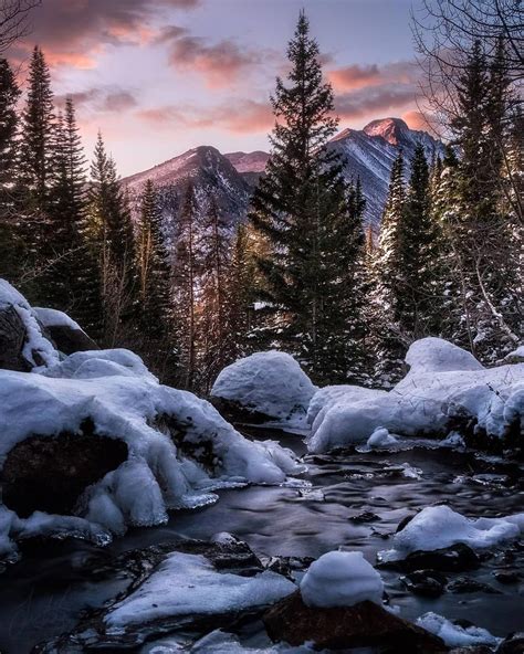 Winter Wilderness Rocky Mountain National Park Colorado By Luke