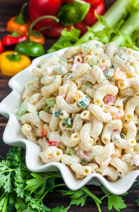 Southern Style Macaroni Salad