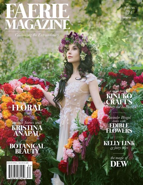 Faerie Magazine Spring 2016 Faeries Chapel Wedding Kristina Anapau