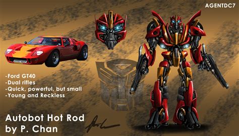 Transformers Movie Hot Rod By Agentdc7 On Deviantart
