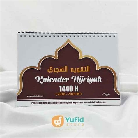 Jual Kalender Hijriyah 1440 H Di Lapak Yufid Store Bukalapak