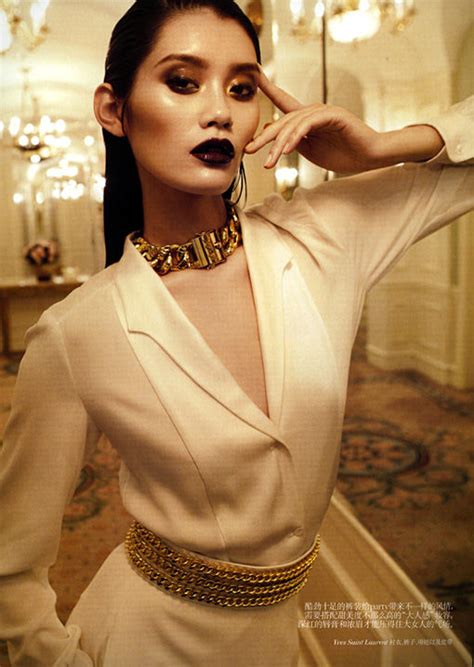 ASIAN MODELS BLOG EDITORIAL Ming Xi In Vogue China December 2011