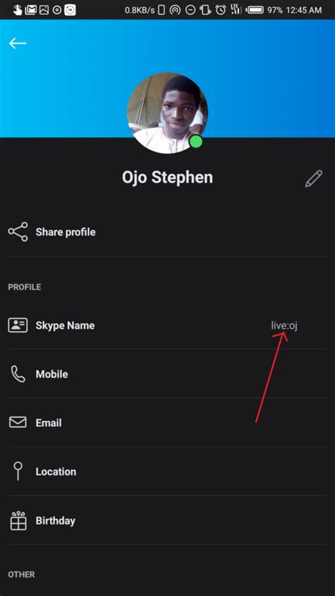 how to find your skype name on mobile jcpor