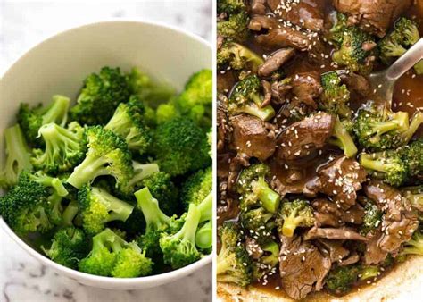 Brown ground beef, celery, onion and water. Chinese Beef and Broccoli | RecipeTin Eats