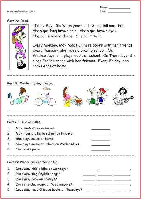 Pandiwa Worksheet For Grade 1