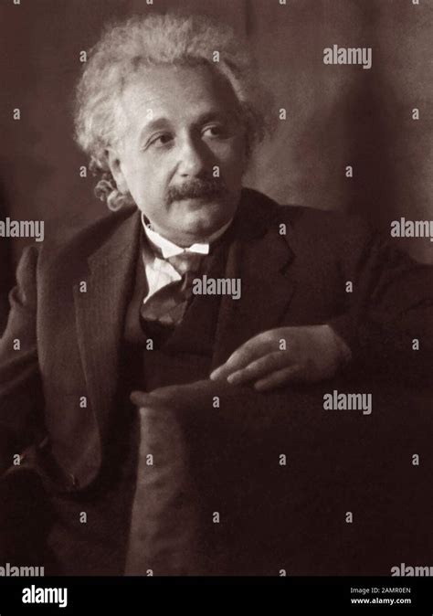 Albert Einstein 1879 1955 In A 1931 Portray By Doris Ulmann Stock