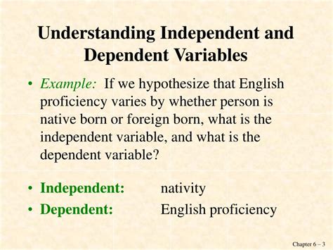 Independent And Dependant Variable Examples - designsomniac