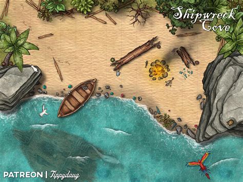 Shipwreck Cove Day 16 X 12 Rbattlemaps