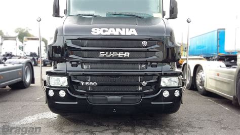 To Fit Scania Truck Stainless Super Grille Badge Chrome 450mm Wide X