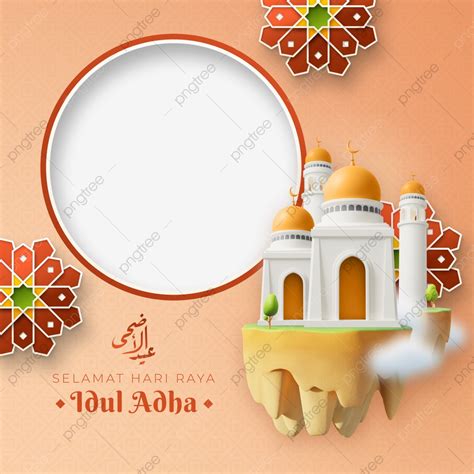 Selamat Hari Raya Idul Adha For Facebook Frame Template Template