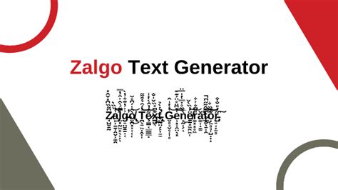 Zalgo Text Generator 𝐂𝐫𝐞𝐚𝐭𝐢𝐯𝐞 𝐙𝐚𝐥𝐠𝐨 𝐅𝐨𝐧𝐭𝐬 𝐒𝐭𝐲𝐥𝐞 Ab Text Generator