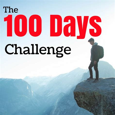 The 100 Days Challenge