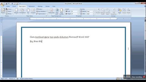 Cara menampilkan garis tepi margin ( text boundaries). Text Garis Tepi - Text Garis Tepi Berhasil Cara Membuat ...