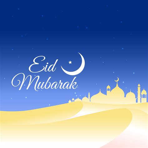 Beautiful Eid Mubarak Background Download Free Vector Art Stock