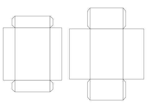 T Box With Lid Template 10 Free Pdf Printables Printablee