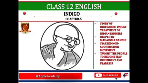 Class12 Eng Ch 05 Indigo Youtube