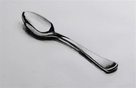 Since beginning the drawing source i have often been asked what makes a drawing look realistic or believable. How to Draw a Realistic Spoon | Spoon drawing, Metal ...