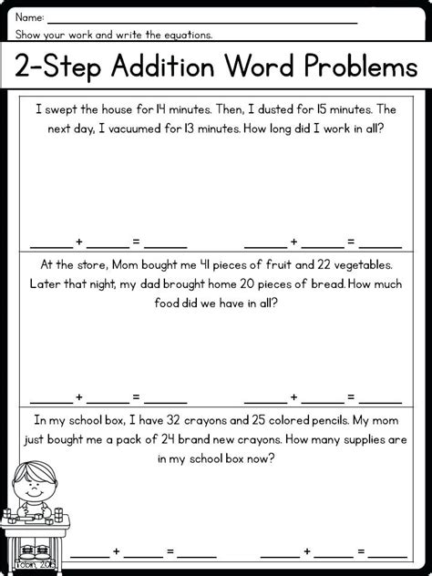 Free Printable Math Word Problems For 2nd Grade Printable Free Templates Download