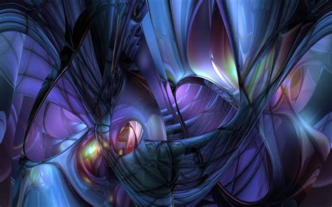 Purple And Black Abstract Painting Hd Wallpaper Wallpaper Flare