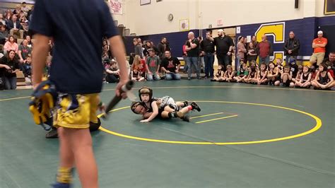 Tristan S First Wrestling Match 12 2 18 Youtube