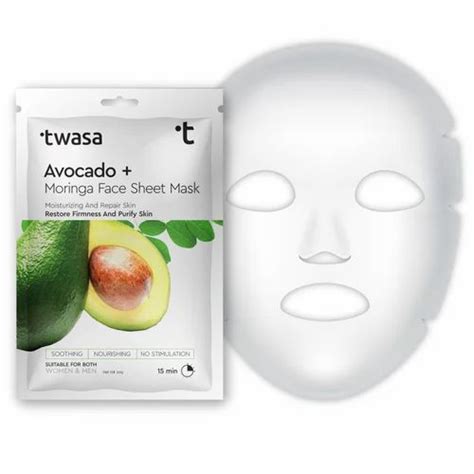 Avocado Moringa Face Sheet Mask At Rs 100piece Sheet Mask In